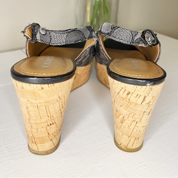 Coach Monogram Wedges - Picture 5 of 6